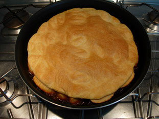 Tartelette pistache-griottines